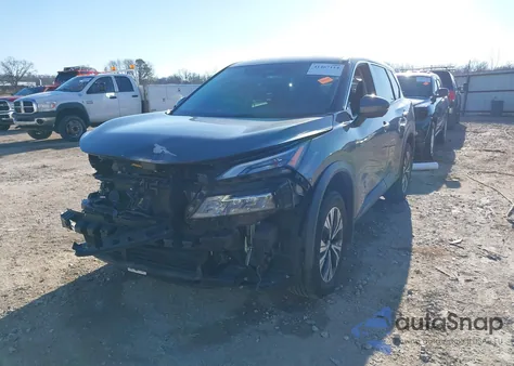 2021 Nissan Rogue Sv Fwd from USA, damaged, VIN 5N1AT3BA8MC670432
